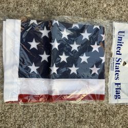 United States Flag 2x3 ft Nylon (New in Package)