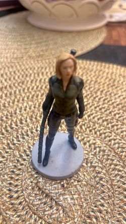 Disney Marvel Avengers Infinity War Black Widow PVC Figure and Spider-Man and War Teenage Groot