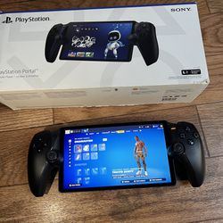 Black Ps5 Portal For PlayStation 5 