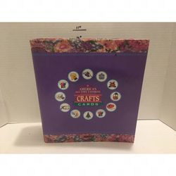 America’s All Time Favorite Crafts Cards Binder With 37 Patterns