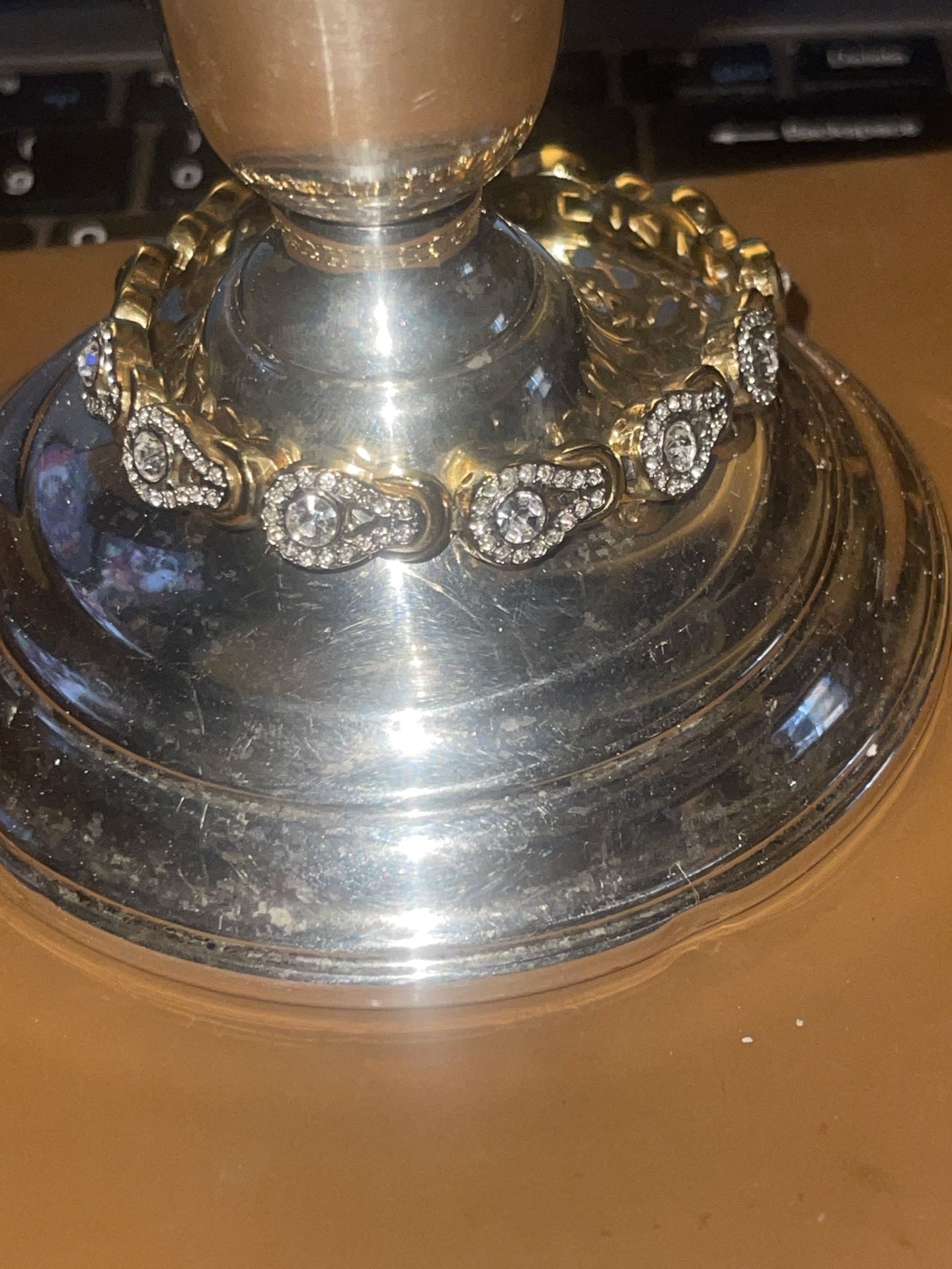 Diamond And Gold Colored Woman’s Bracelet