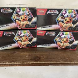 Prismatic Evolutions Surprise Box - Lot!