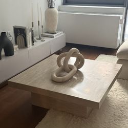 Caohman Block Coffee Table (BEIGE)