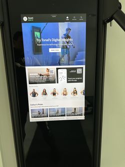 2023 Tonal Home Gym Like New with Smart Accessories and Wall Mount - Rye, NY