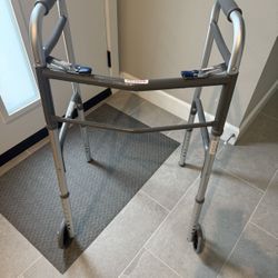 FREE - Lightweight Walker with Wheels Elderly & Disabled 