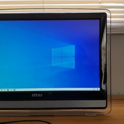 MSI 22" All IN ONE TOUCHSCREEN 