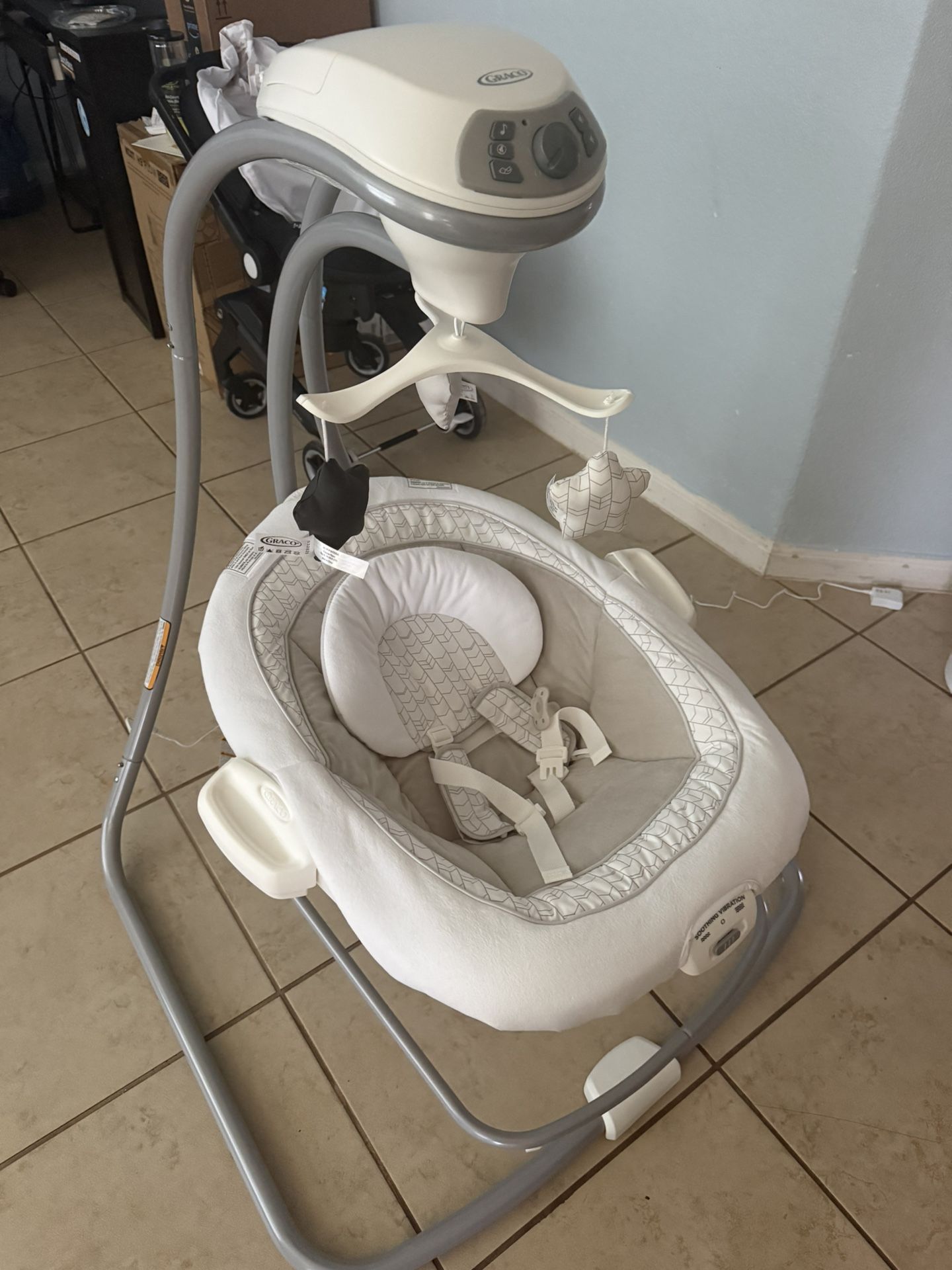 Grayco Duet Connect Lx Portable Baby Swing And Bouncer