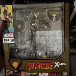 Mafex brown suit wolverine