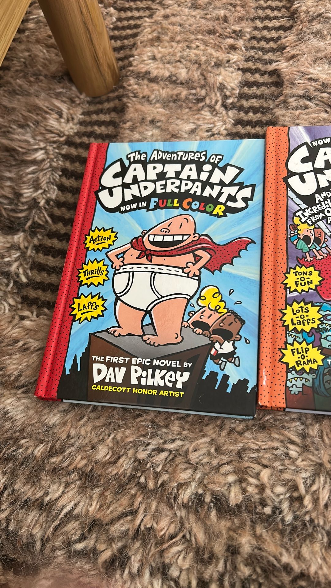 Captain Underpants Books In Full Color, Hardcover