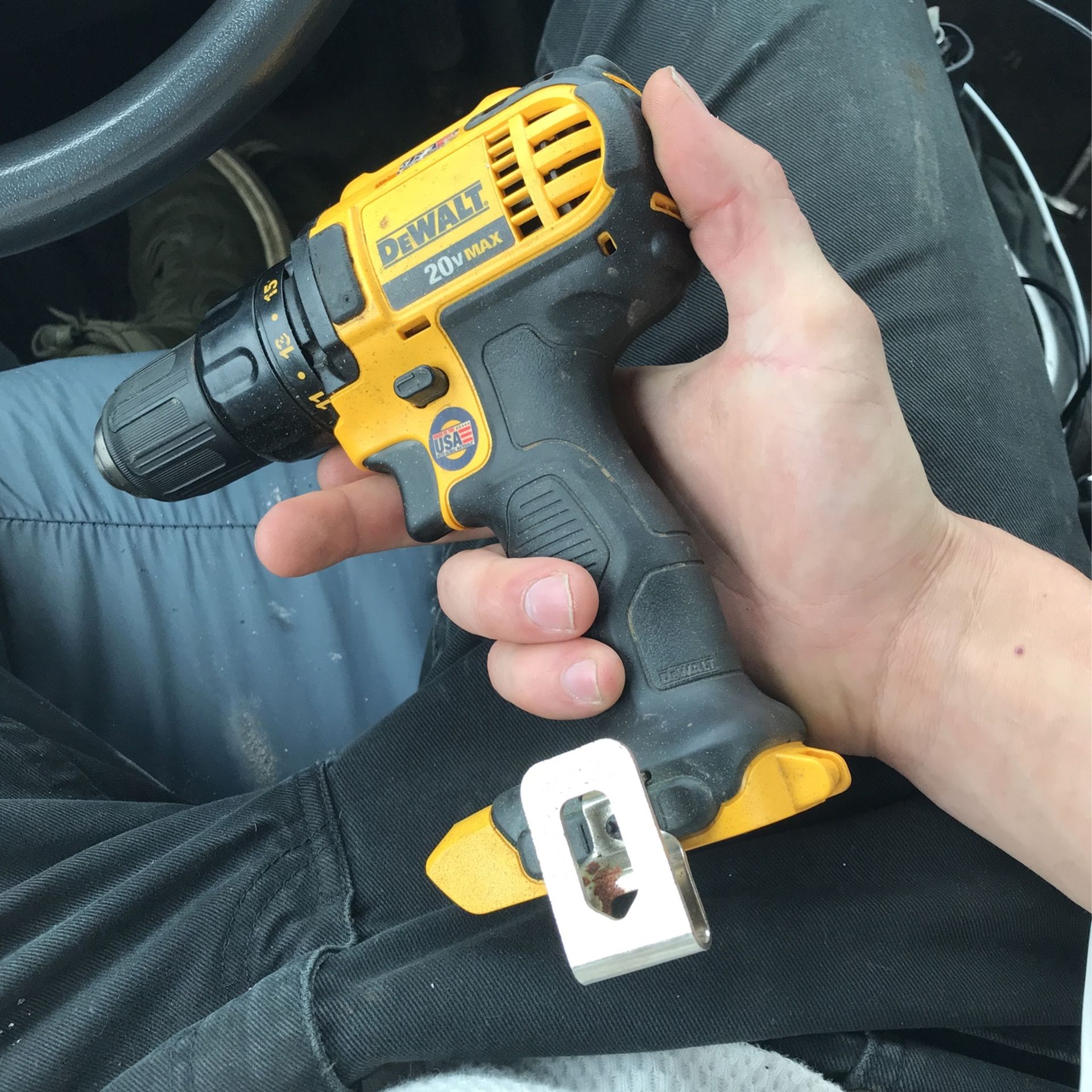 Dewalt 20v max Drill (no Battery)