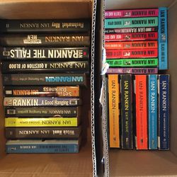 Ian Rankin John Rebus Mystery Novels, Lot, All Of Them Plus Extras To Loan , 26 Books Total