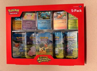 Pokémon TCG Mega Evolution Ascended Heroes 5-Pack