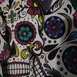 Day Of The Dead  Sugar Skull Halloween Decor