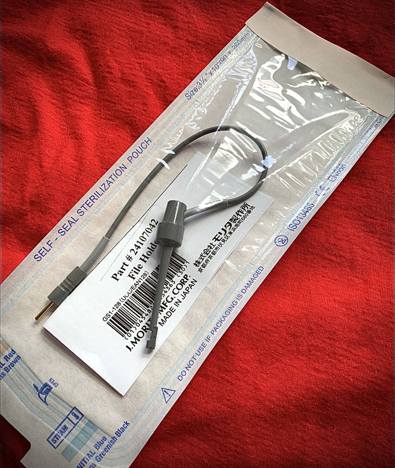 New File Holder Clip Apex Locator Root ZX II Morita - Other
