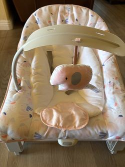 Baby Bouncer Rocker with Toy Bar