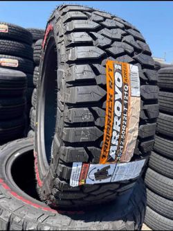🚘🚨vendo set de llantas Lt 35x12.50 22 arroyo R/T tires