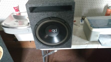 12 vented box
