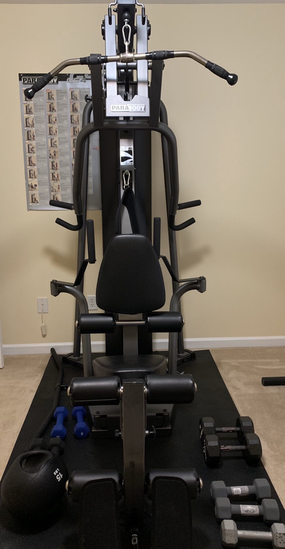 PARABODY GS4 Home System. IF IT IS ADVERTISED IT IS AVAILABLE! PICKUP