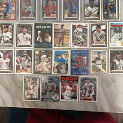 24 Card Baseball HOF Players Lot- Includes 2 Numbered Cards