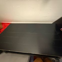 Black Wooden Coffee Table