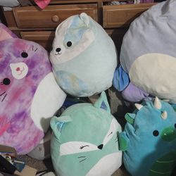 squishmellow larges and extra large bundles good deal 