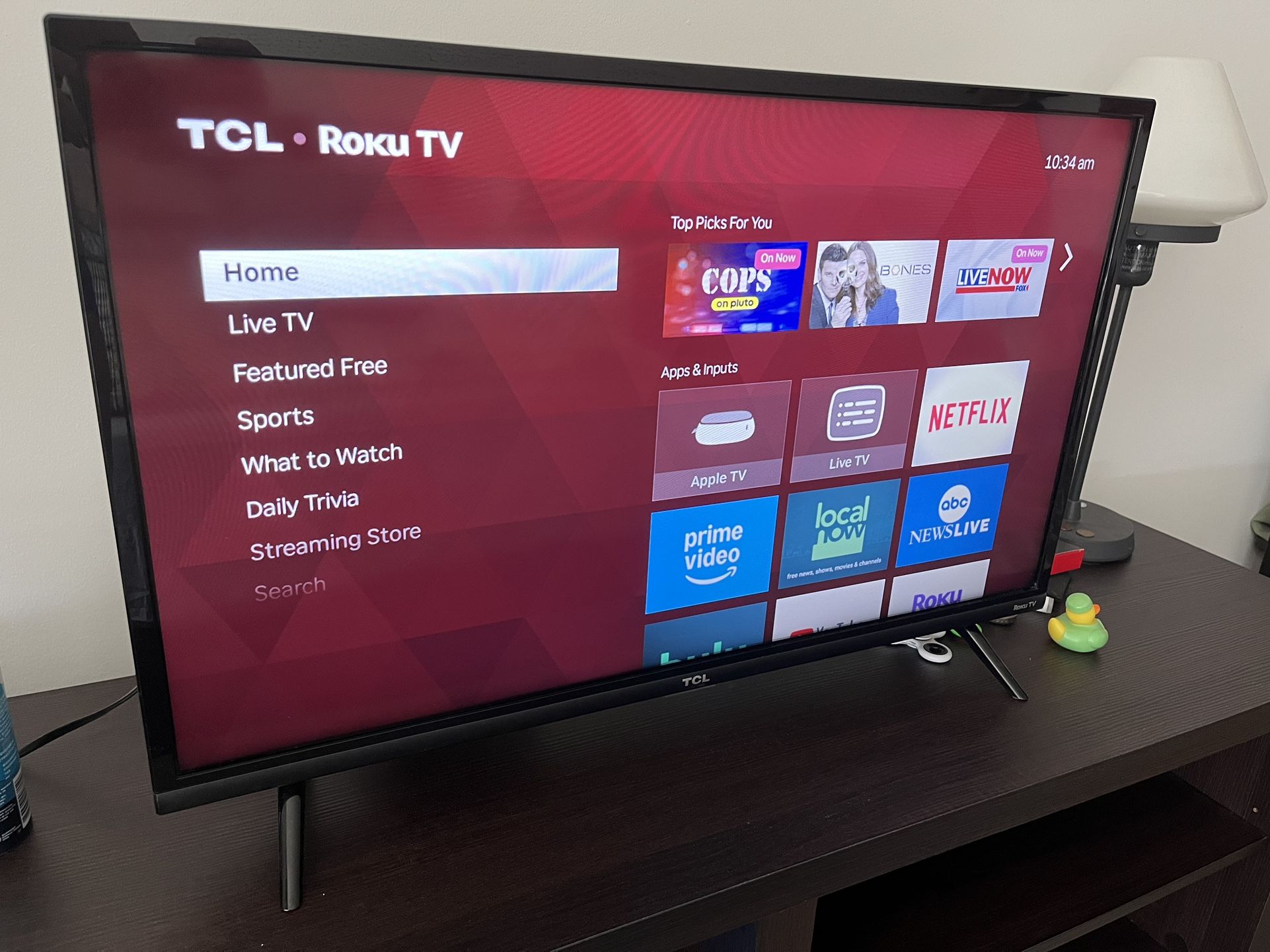 TCL 32” 1080p Roku TV