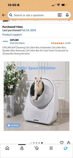 Robot litter box