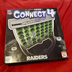 Collectible NFL Raiders Edition Connect 4