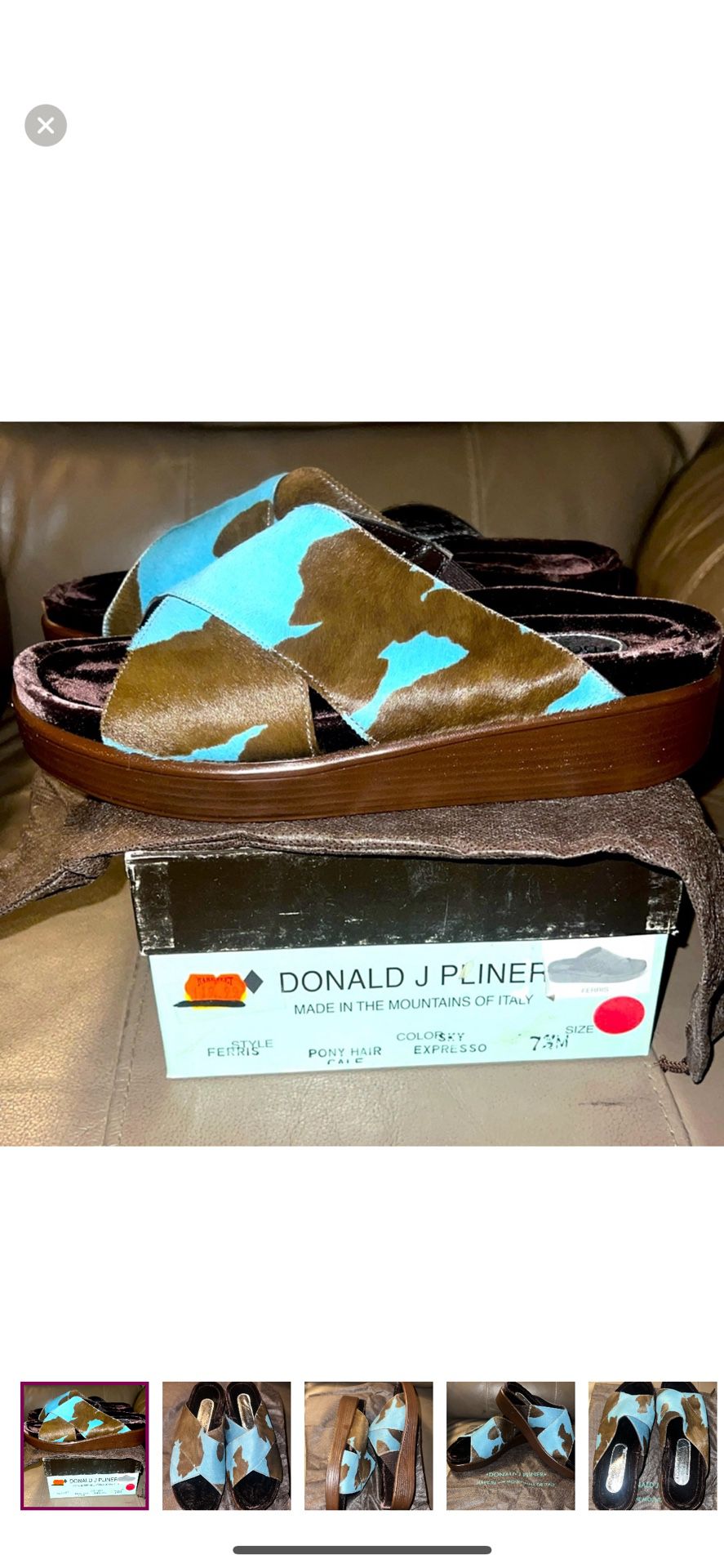 Donald J. Pliner Sandals, Women’s Size 7.5