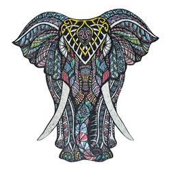Hartmaze Wooden Jigsaw Puzzle Decorative Elephant 171 pc.