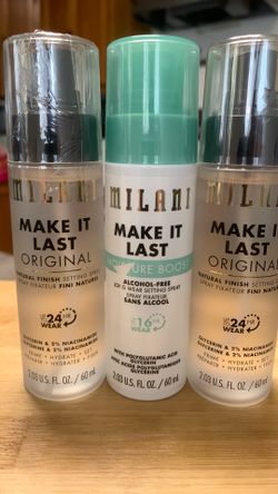 MILANI Make it Last Original & Moisture Boost Setting Spray,