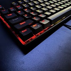 Pictek TKL Mechanical Gaming Keyboard RGB Wired USB