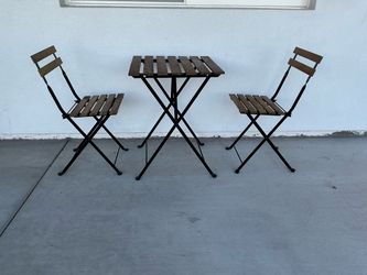 IKEA Outdoor Bistro Table and Chair Set