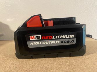 Milwaukee M18 RedLithium High Output XC6.0 Battery
