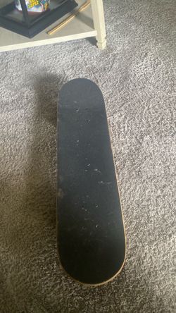 Used skateboard