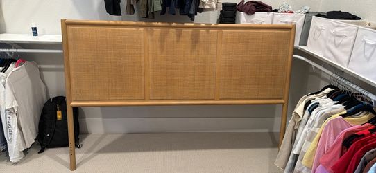 Target Rattan King Headboard