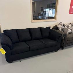 Darcy Black Sofa