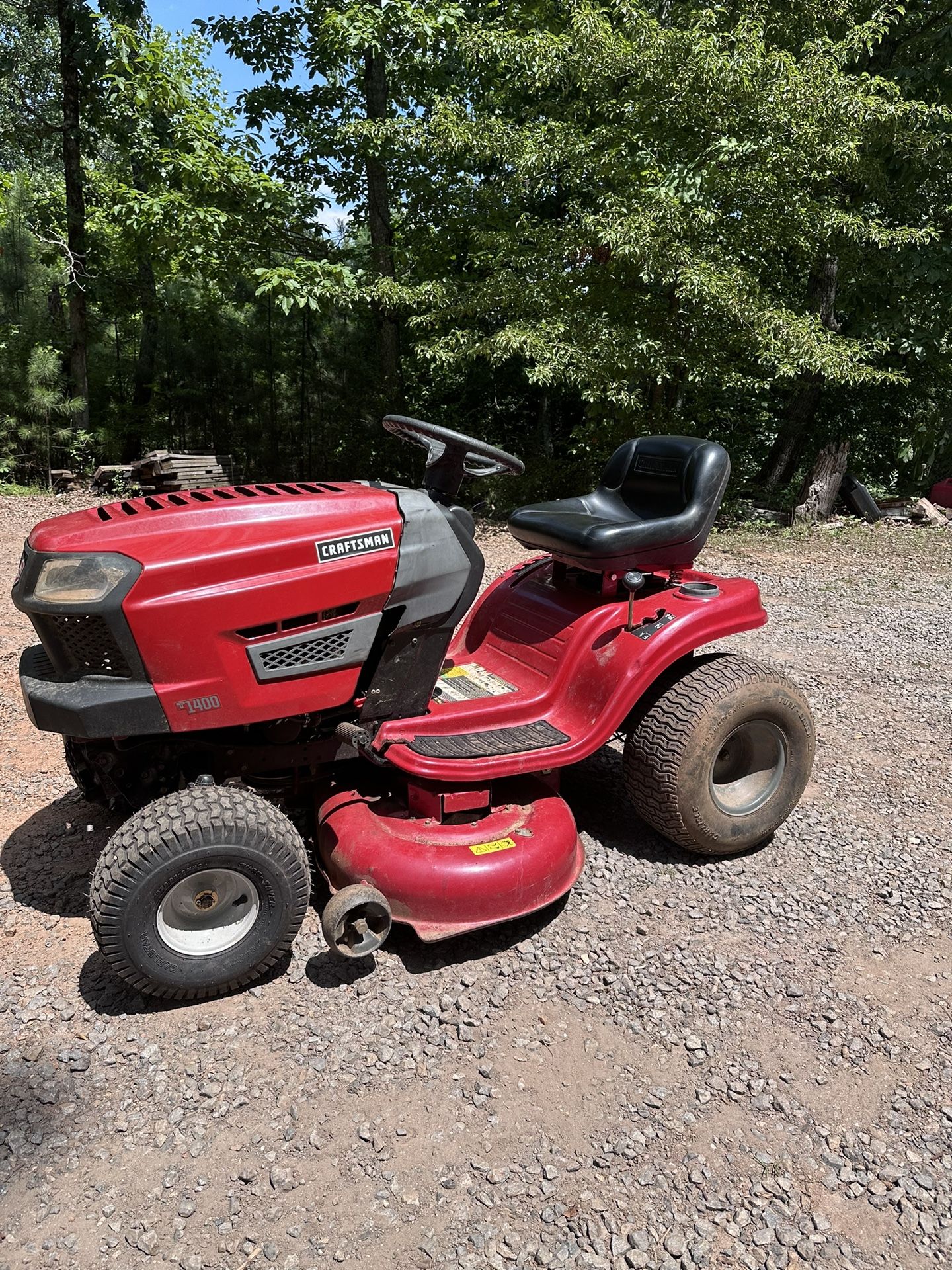 Craftsman T1400 Mower