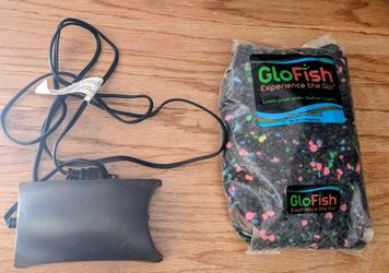 Tetra 20/40 Air pump and 5 lb bag of rocks