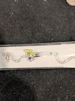 Silver 9.25 melody bracelet for girls
