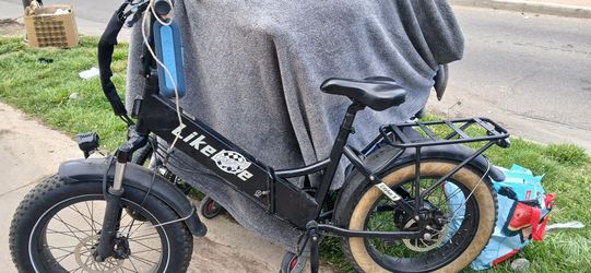 LIKEBIKE CITYFUN FOLDABLE FAT TIRE E-BIKE