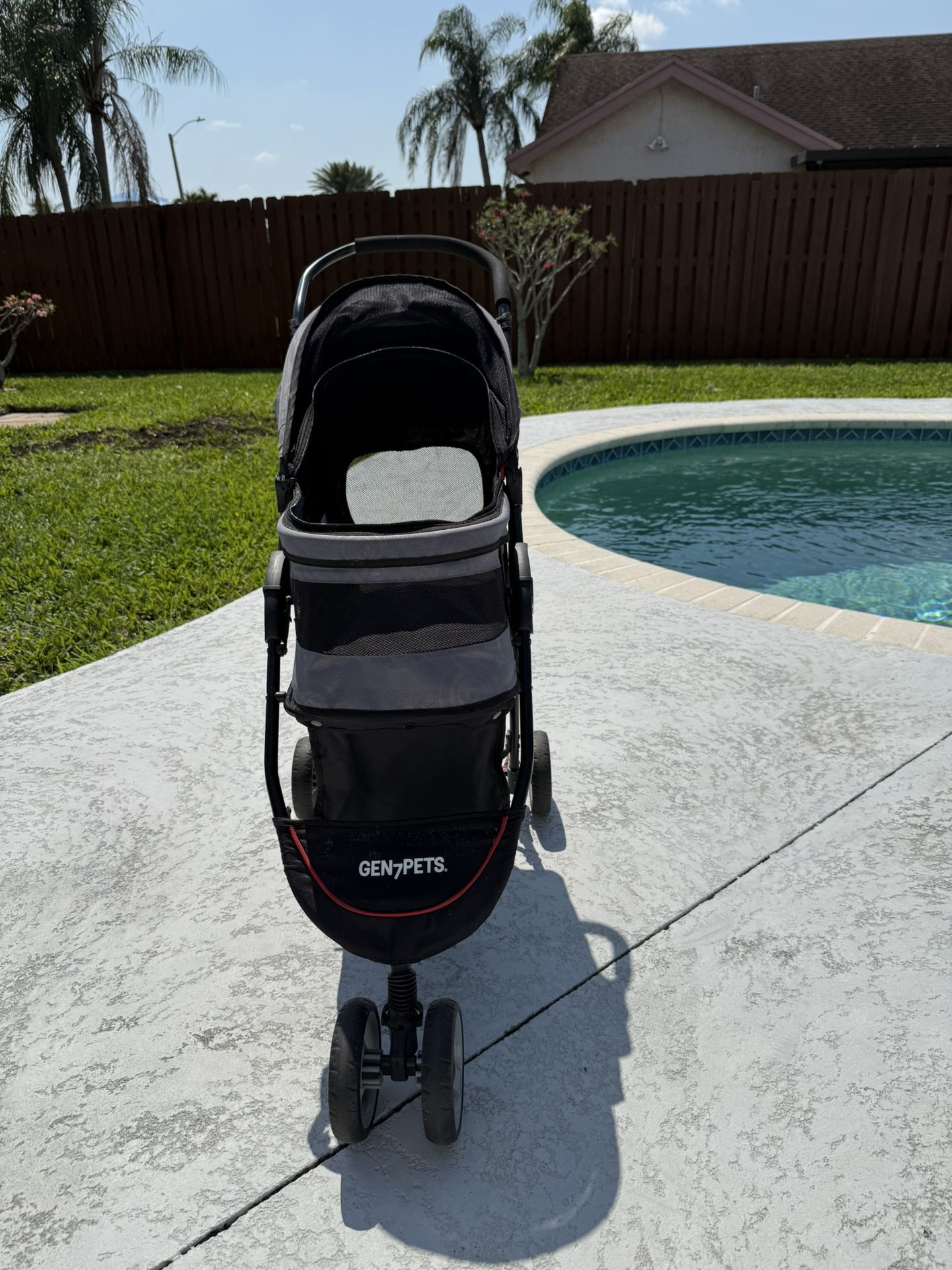 Gen7Pets Regal Plus Dog Stroller - Gray Shadow