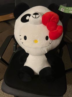 Hello kitty panda plush
