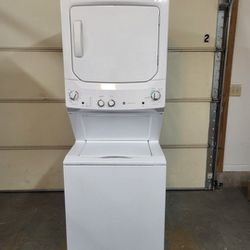 2021 GE Stacked Washer And Dryer Set