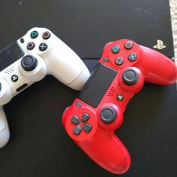 PS4 SONY PLAY STATION 4 500GB , playstation ps4 gaming console WORKING FINE, W /2 CONTROLS d