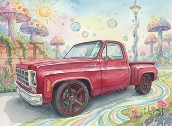 1977 Chevrolet C10 stepside  L,S swapped