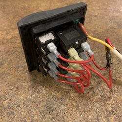 Blue Sea Systems 4374 Weatherdeck® 4 Position Circuit Breaker Panel 12/24V DC