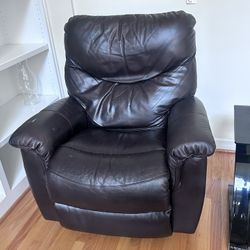 Nice Brown Leather Recliner