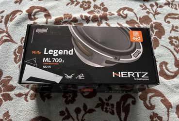 Hertz ML 700.3 Mille Legend Series 3" midrange speakers