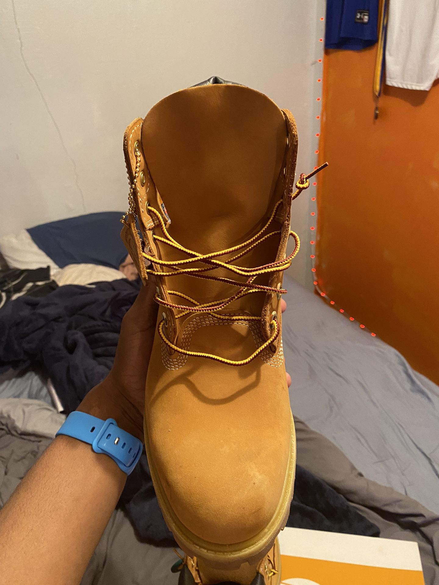 Timberland Wheat Waterproof “ Size 10 